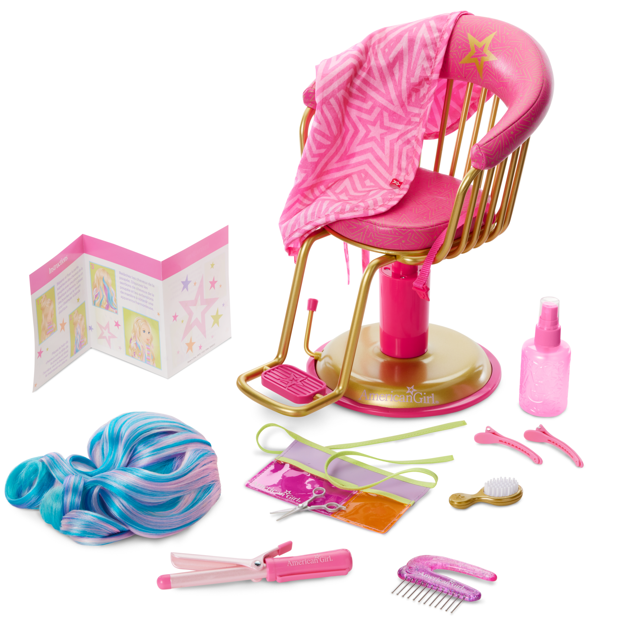 Long Hair Looks™ by Truly Me™ Salon Chair & Accessories for 18-inch Dolls
