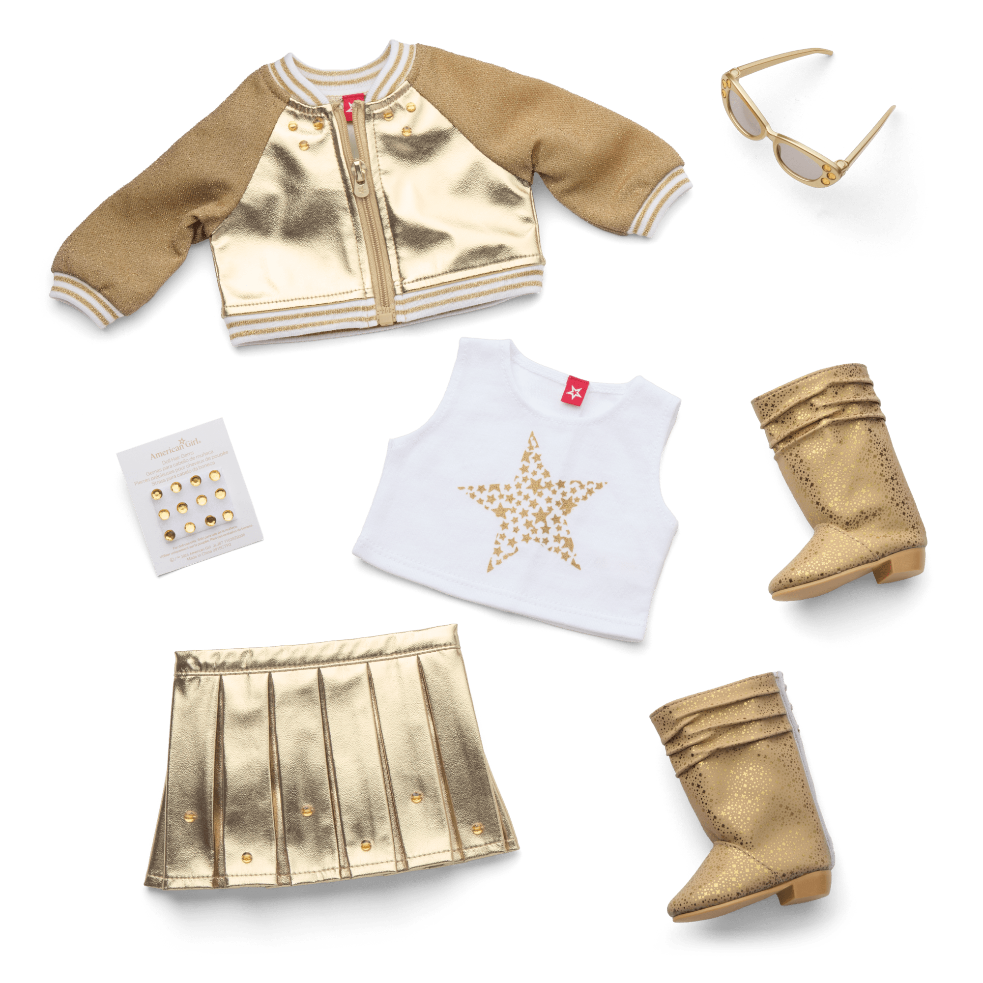 November Topaz Pizzazz Outfit for 18-inch Dolls