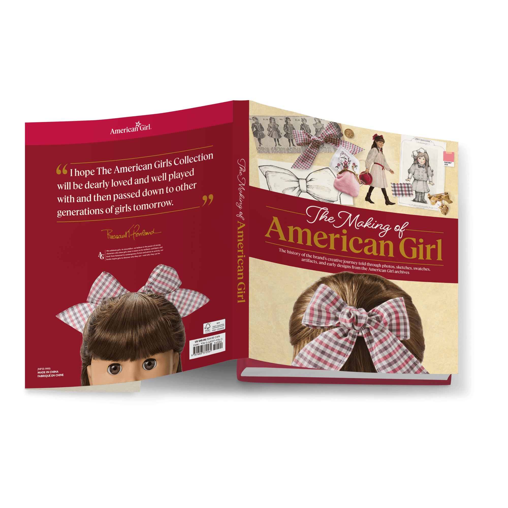 アート・デザイン・音楽 the american girls collection The Making of American Girl Hardcover Book | American Girl®