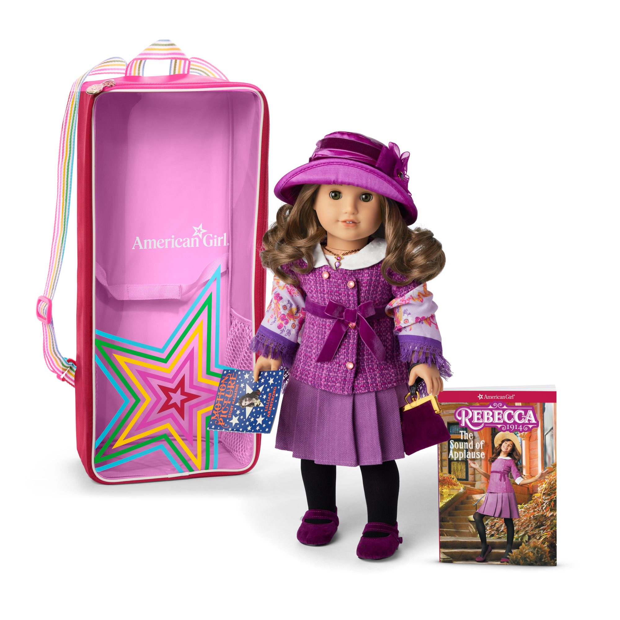 Rebecca™ 18-inch Doll, Book, Accessories & Doll Carrier (Historical Characters)