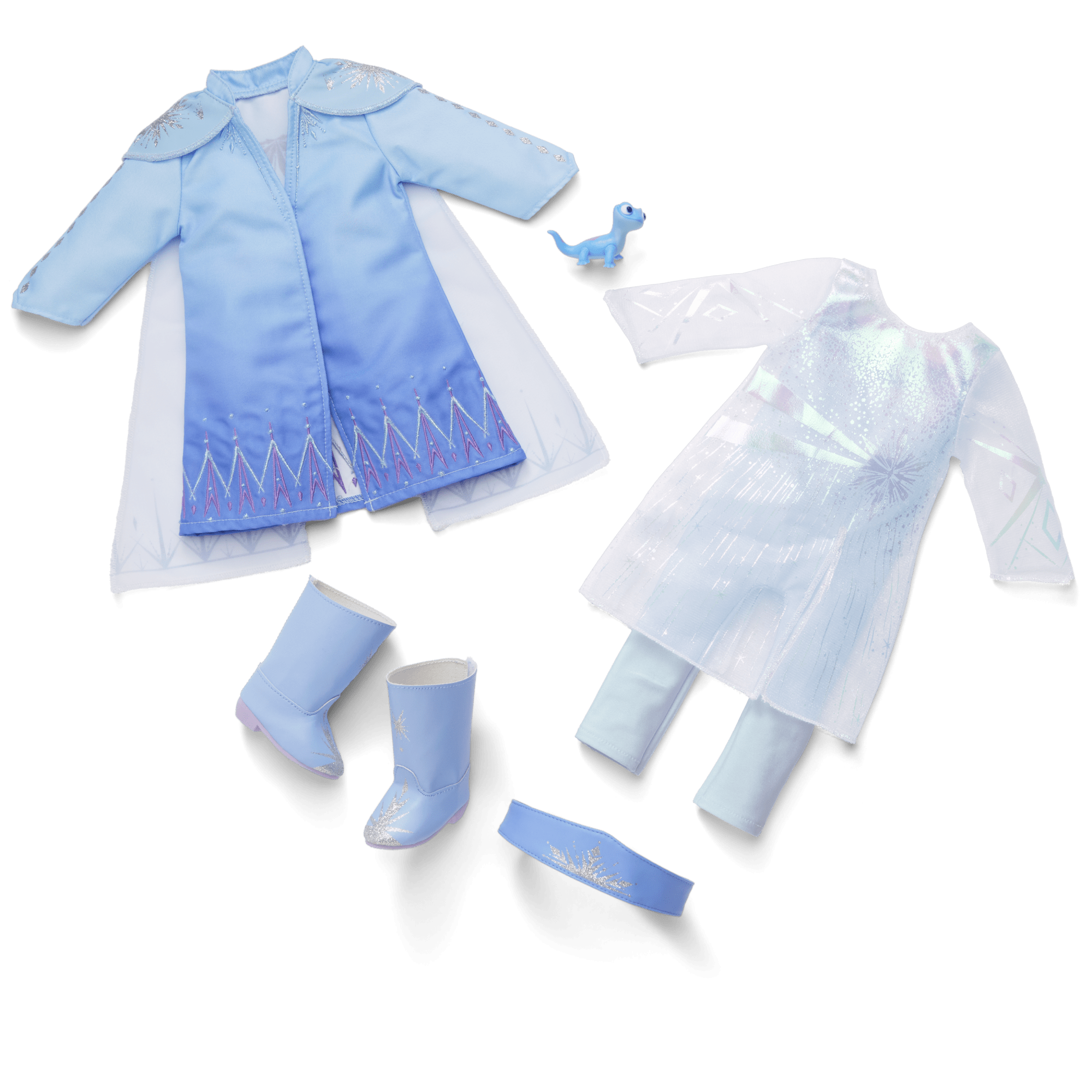Disney Frozen Elsa Travel Outfit & Bruni for 18-inch Dolls by American Girl®