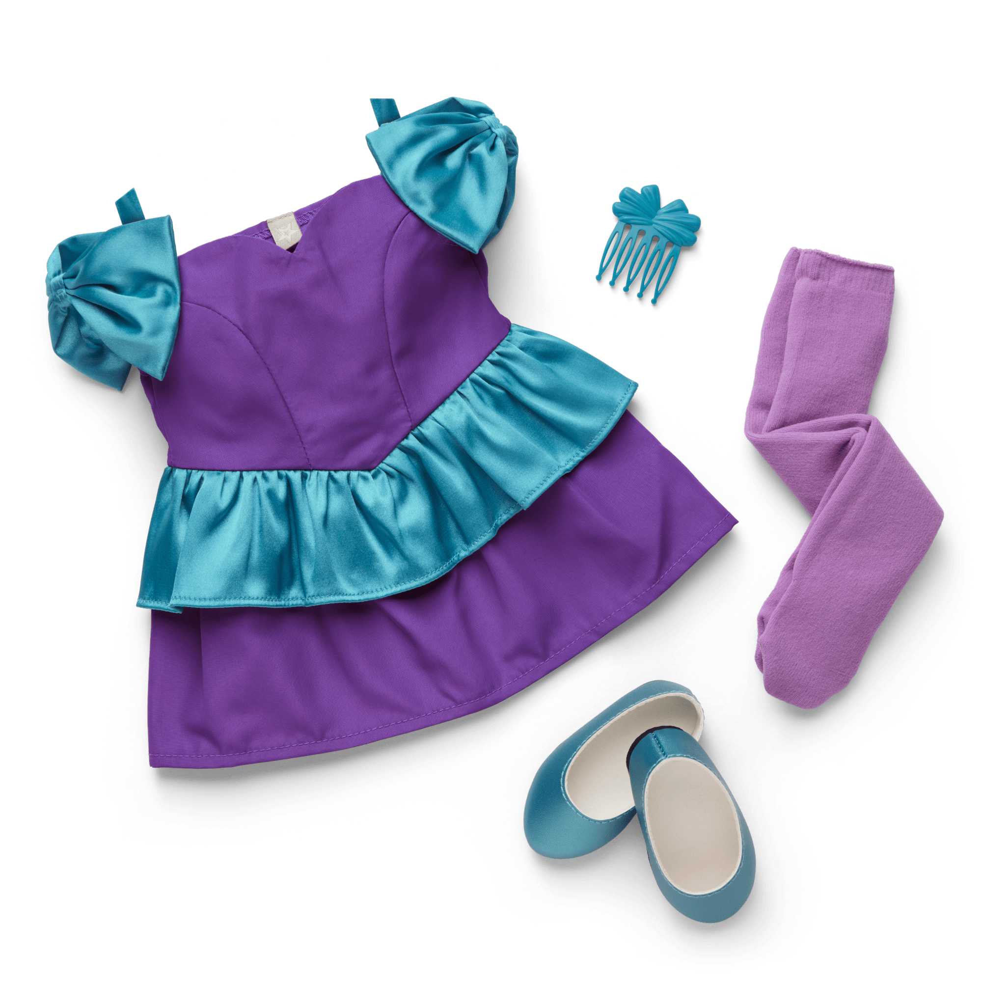 Courtney’s™ Bow-dacious Party Dress for 18-inch Dolls (Historical Characters)