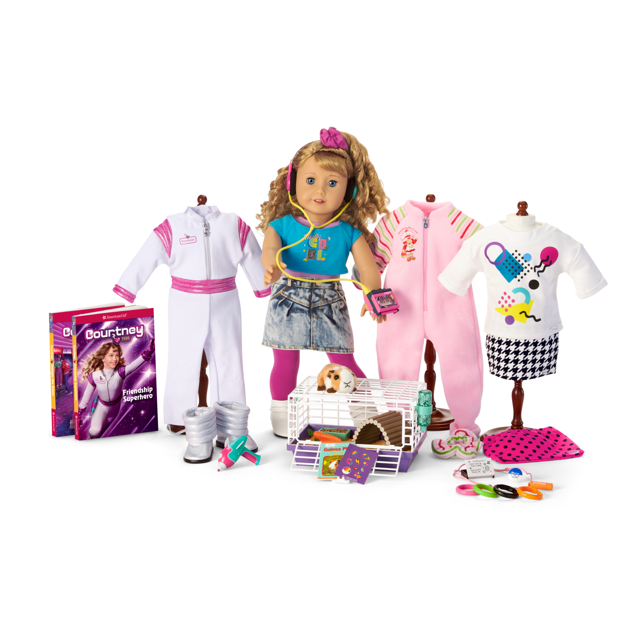 Courtney’s™ Totally ’80s Fashion Gift Set Bundle (Historical Characters)