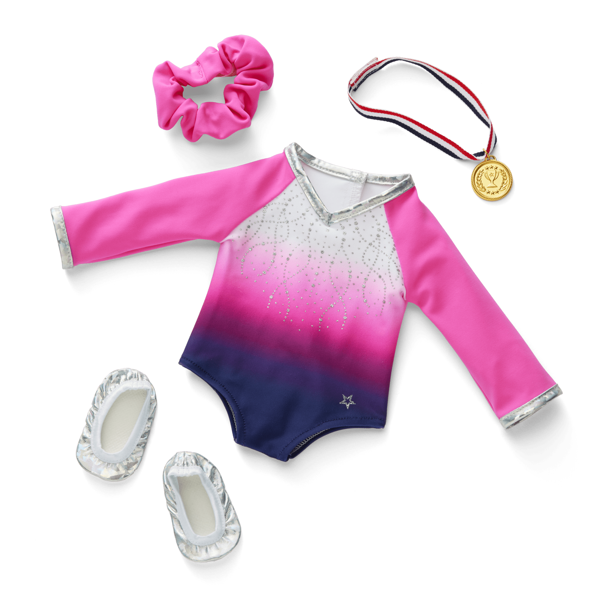 Beam with Pride Gymnastics Outfit for 18-inch Dolls