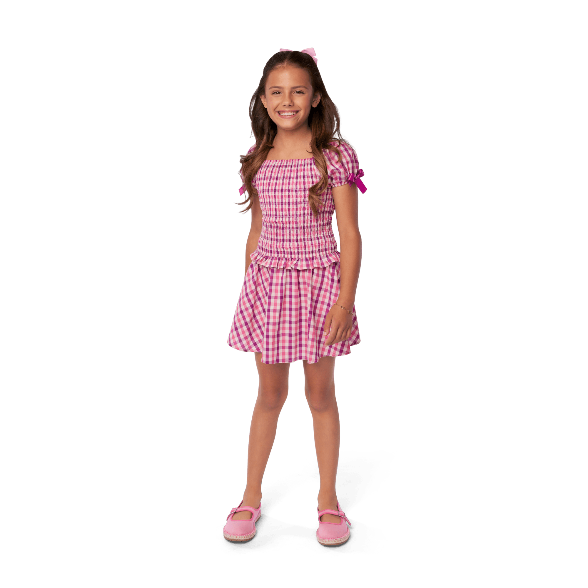 Raquel's™ Gingham Ruffle Outfit for Girls (Girl of the Year™ 2026)