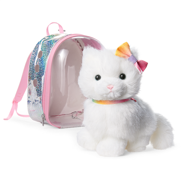 aizhe kids backpack white cat American Girl Summer’s Cat, Fettuccine (Girl of the Year 2025) Model:10' 2 PC BAPE x Coach Academy 20251001-Delivery and a hidden pocket