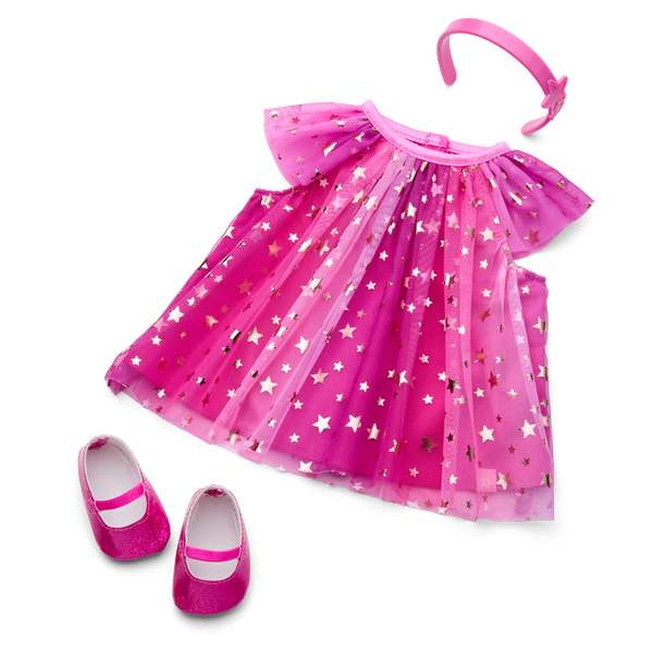 Pink Party-Ready Dress for Bitty Baby® Dolls |American Girl®