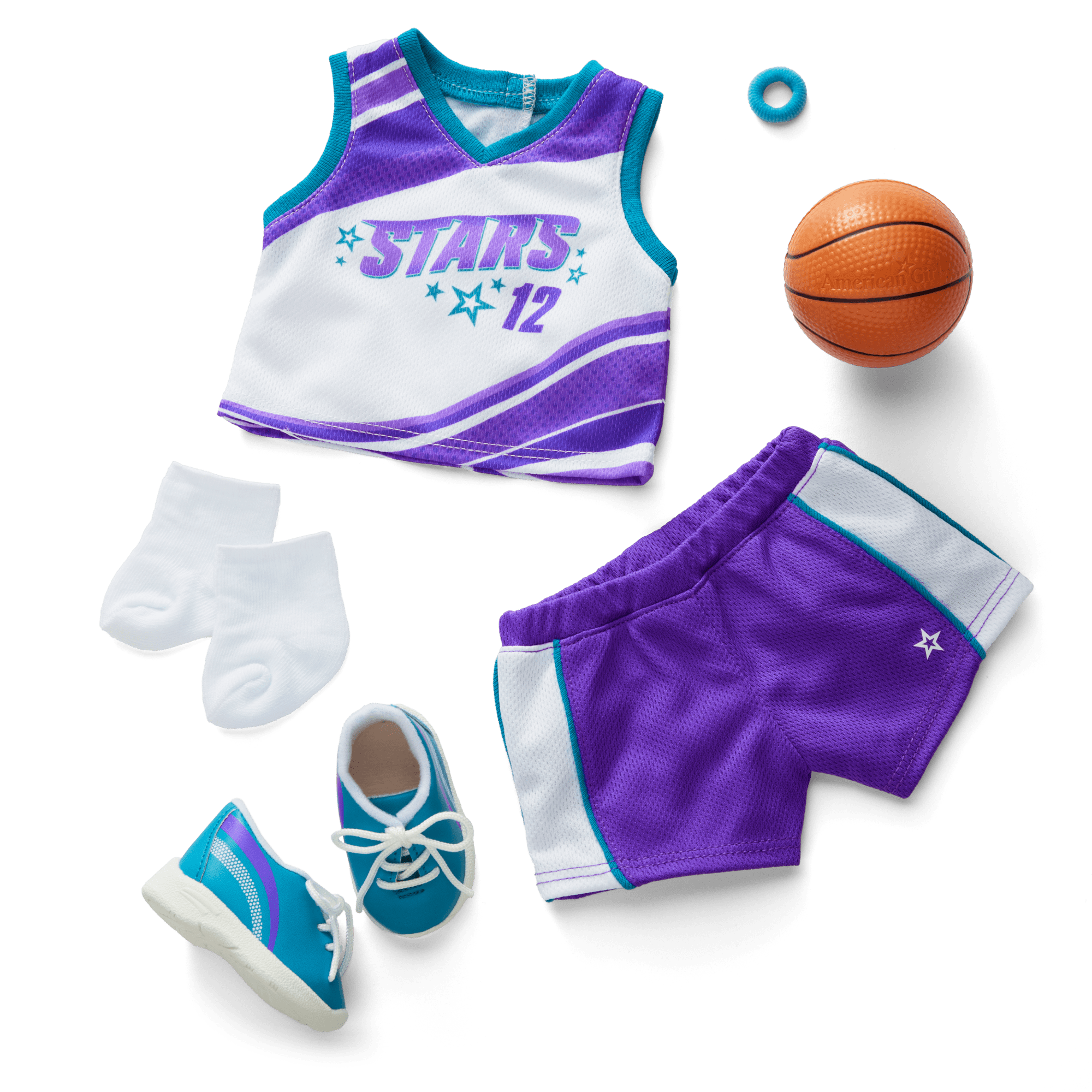 Star Player Basketball Outfit for 18-inch Dolls