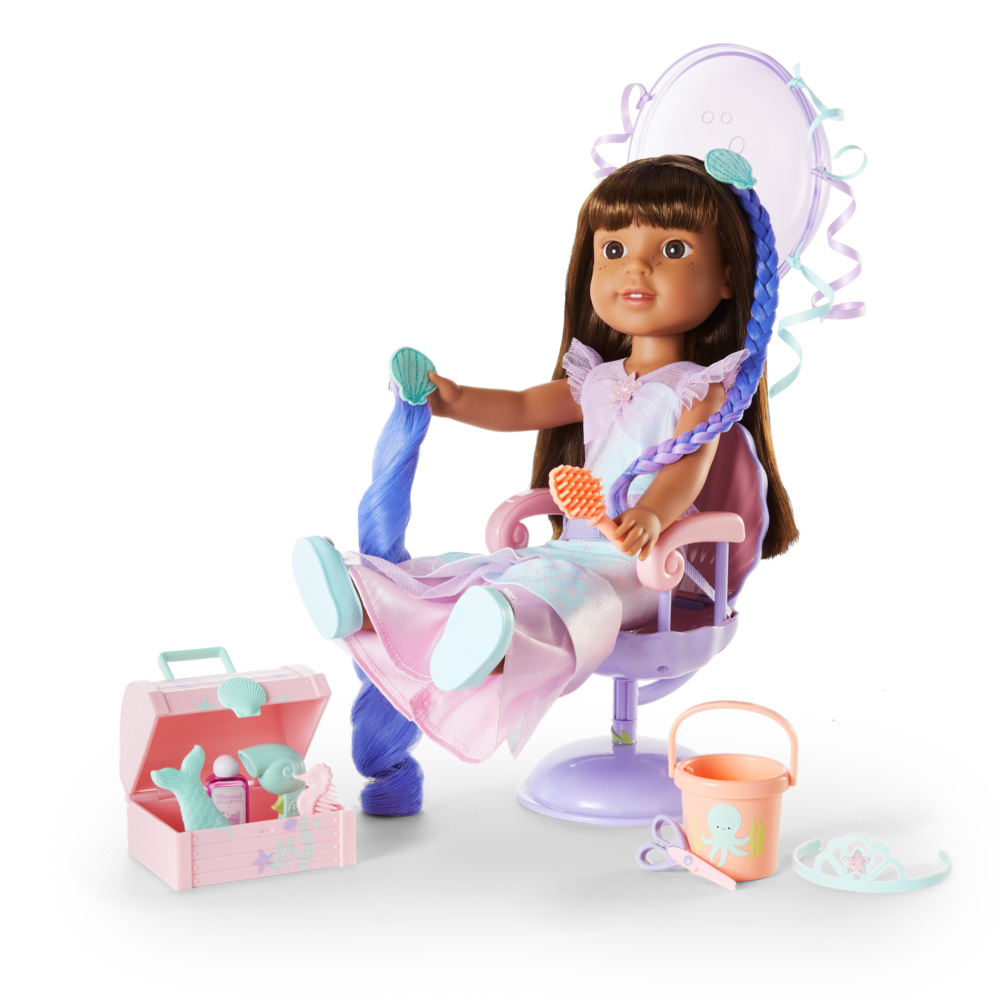 Seashell Salon Set for WellieWishers™ Dolls | American Girl®