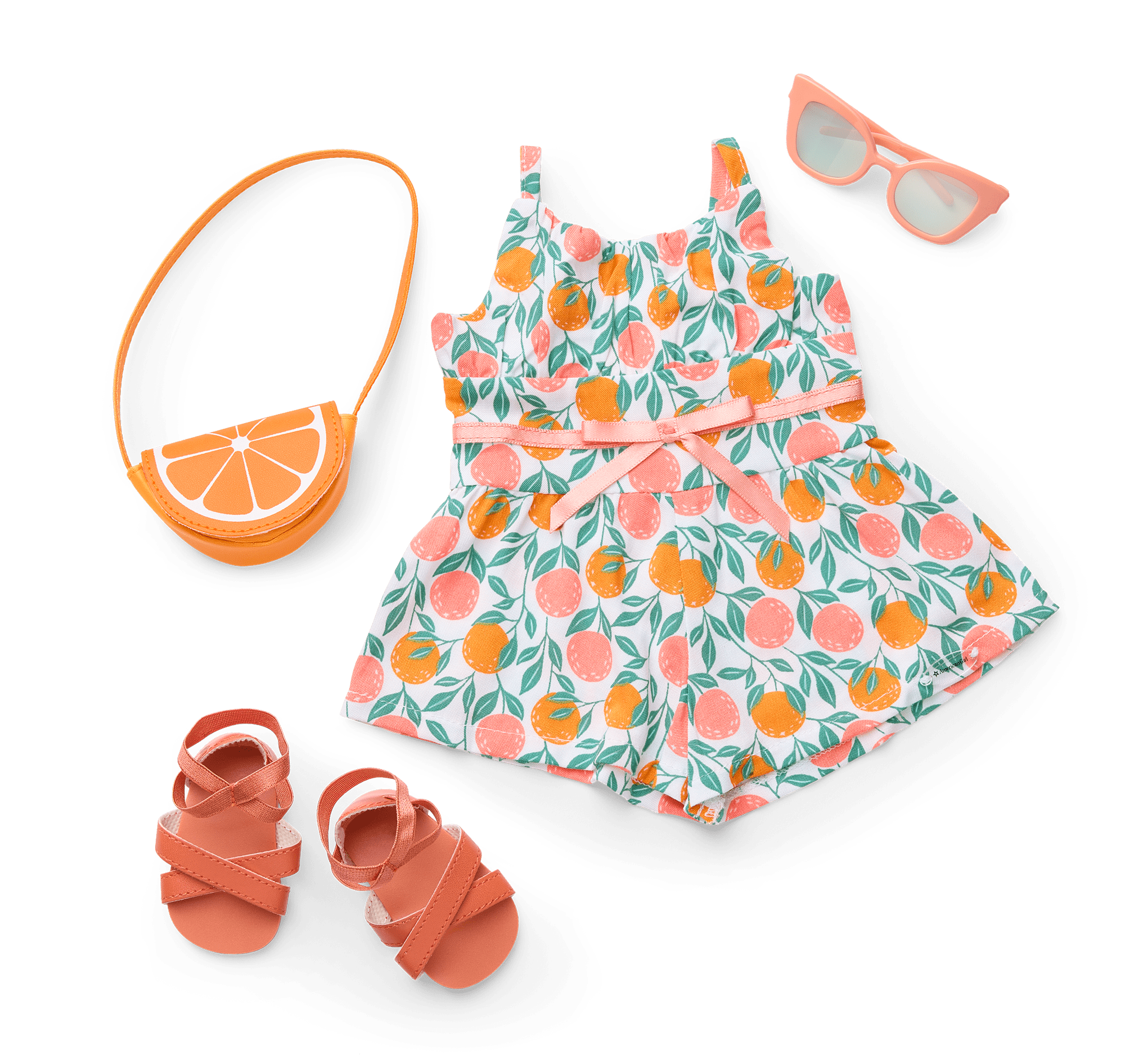 Orange You Glad It s Summer Doll Outfit American Girl orange-you-glad-it-s-summer-doll-outfit-american-girl