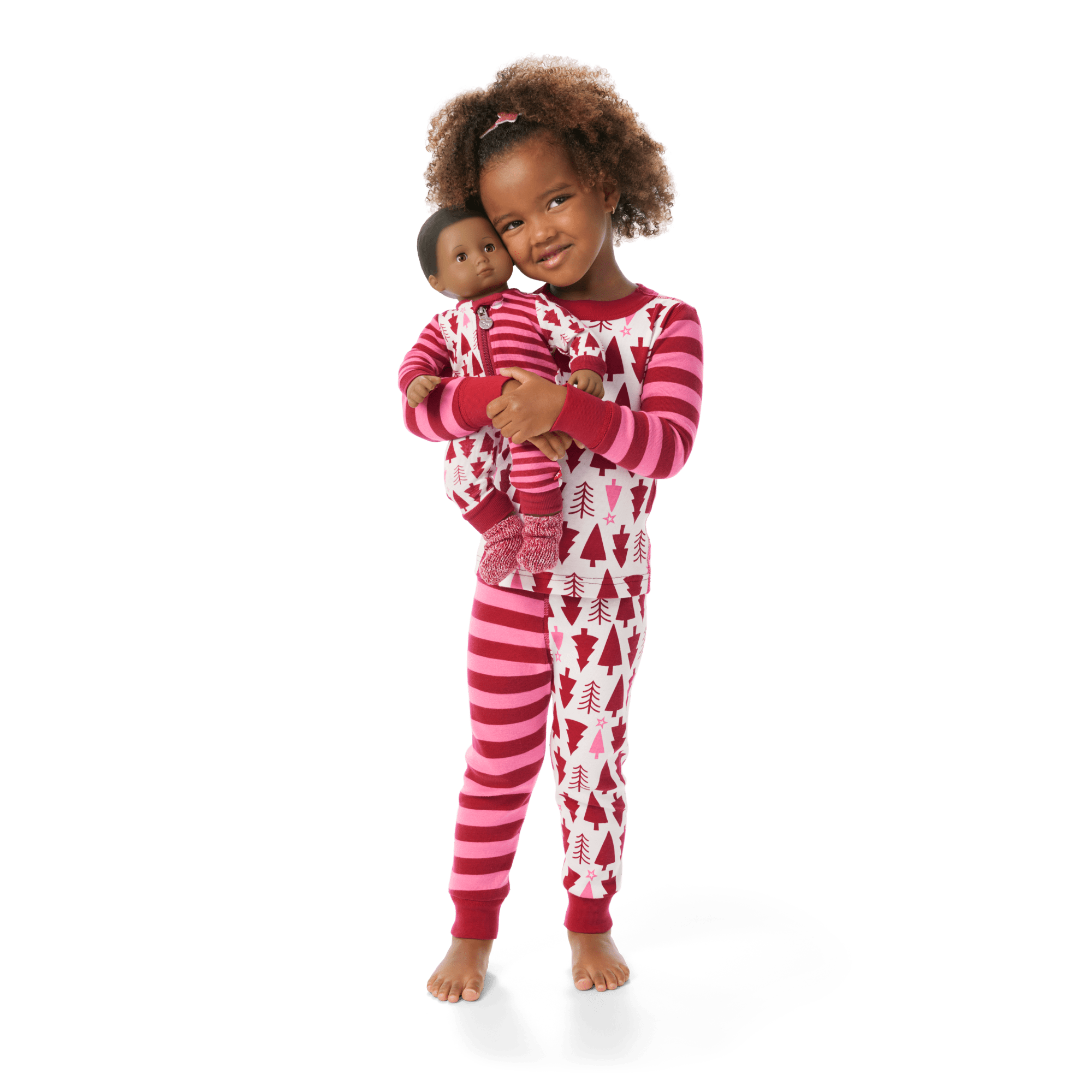 American Girl® x Hanna Andersson Holiday Treetops Pajamas for Little Girls & Bitty Baby® Dolls
