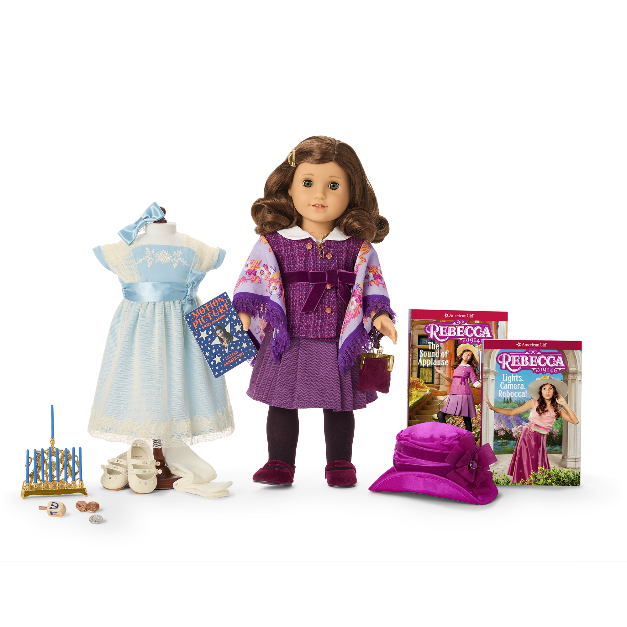 Rebecca’s™ Hanukkah Celebration Gift Set (Historical Characters)