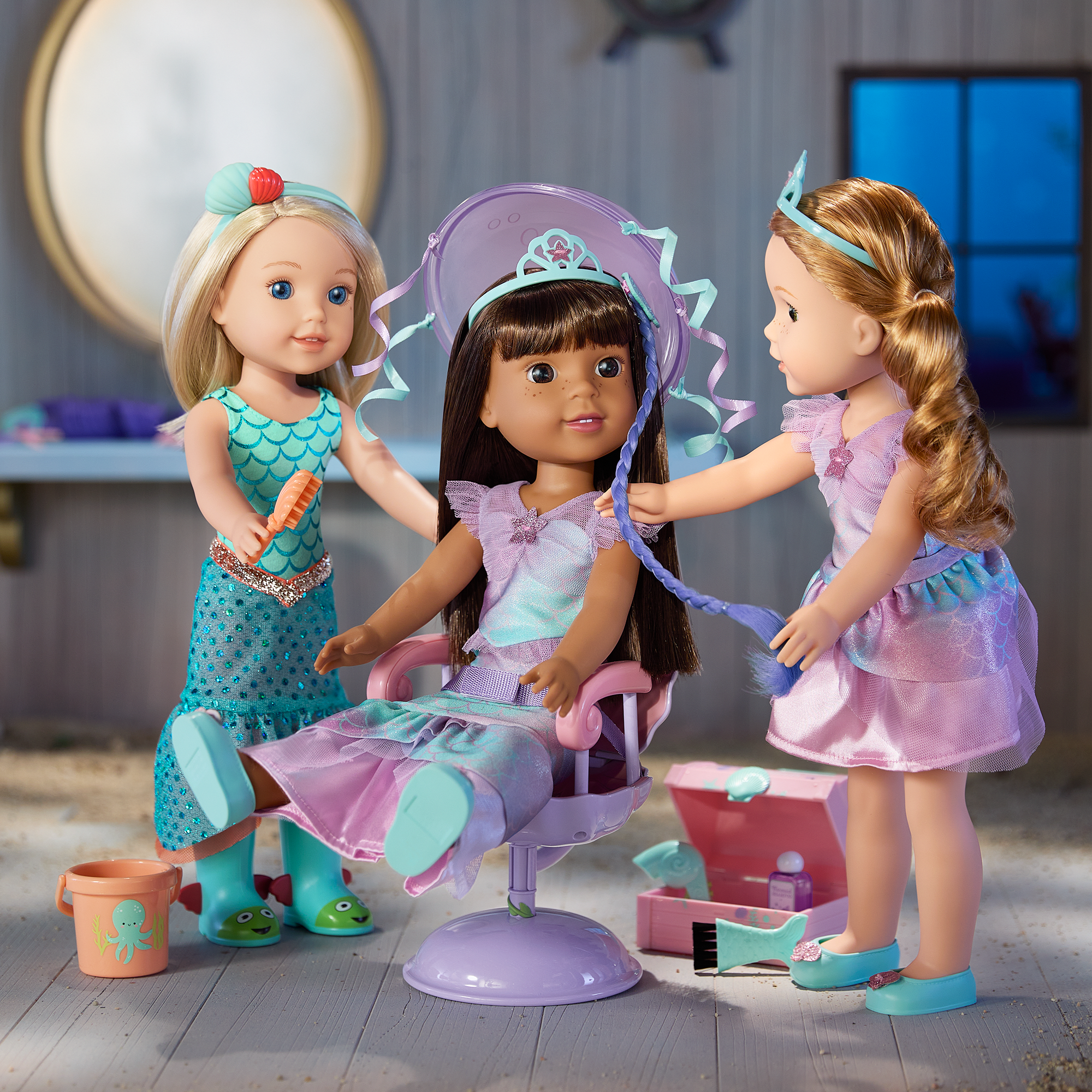 Seashell Salon Set for WellieWishers™ Dolls | American Girl®