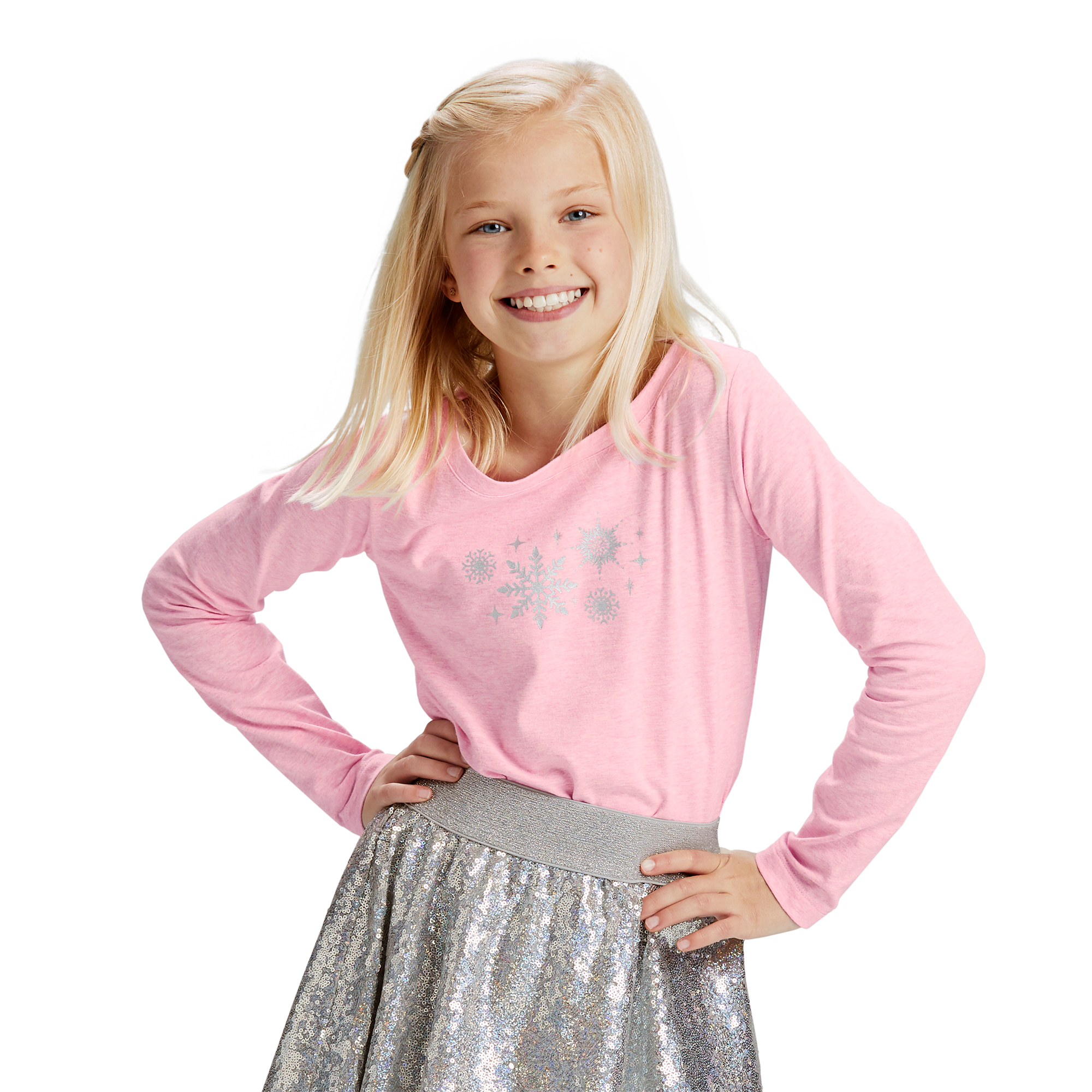 Snow Pretty Top for Girls