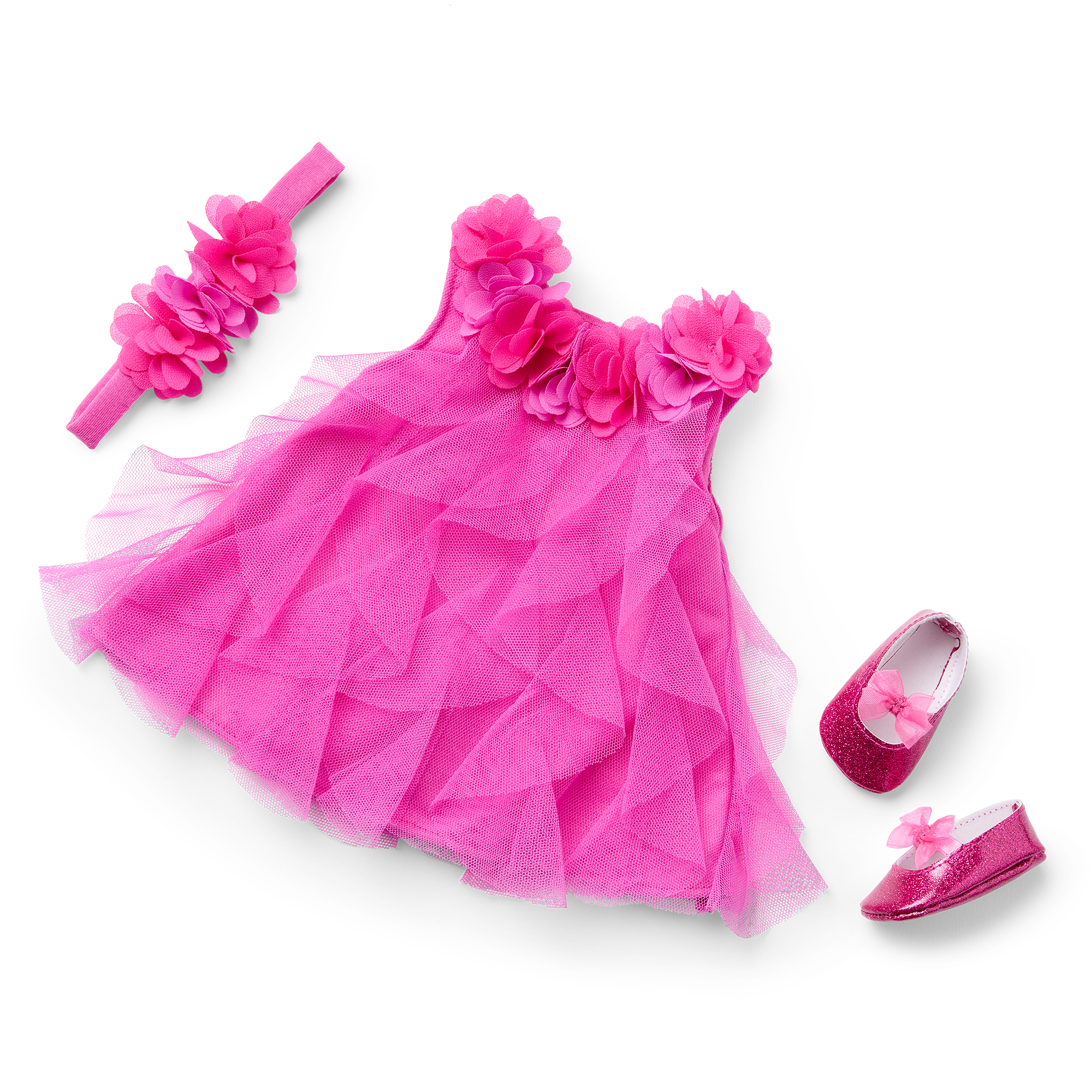 Party-Pink Birthday Outfit for Bitty Baby® Dolls