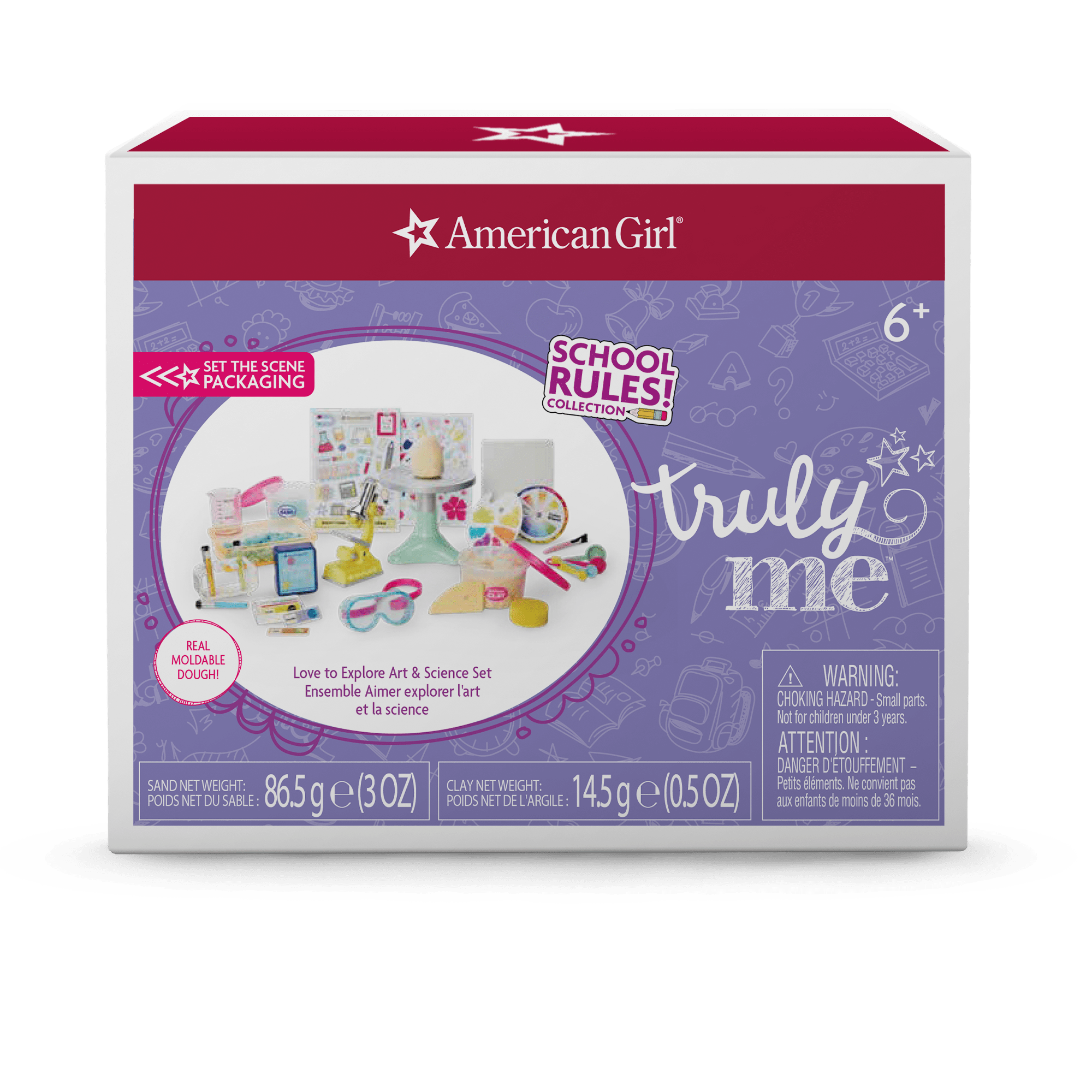 アート・デザイン・音楽 the american girls collection Love to Explore Art & Science Play Set | American Girl®