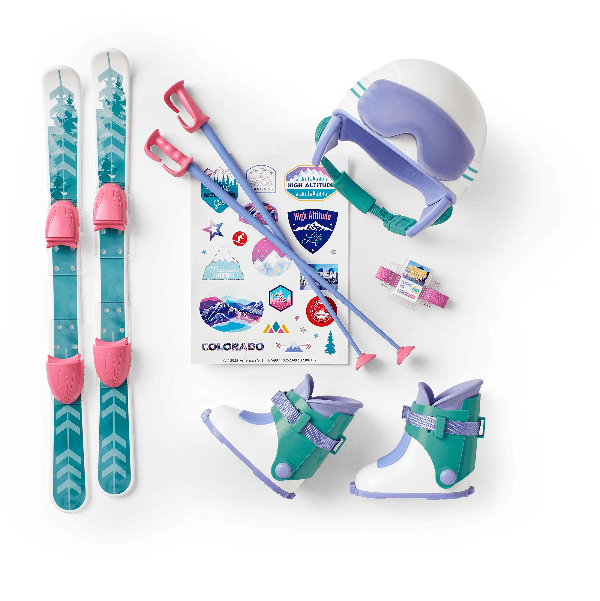 Corinne's™ Ski Outfit & Accessories Bundle