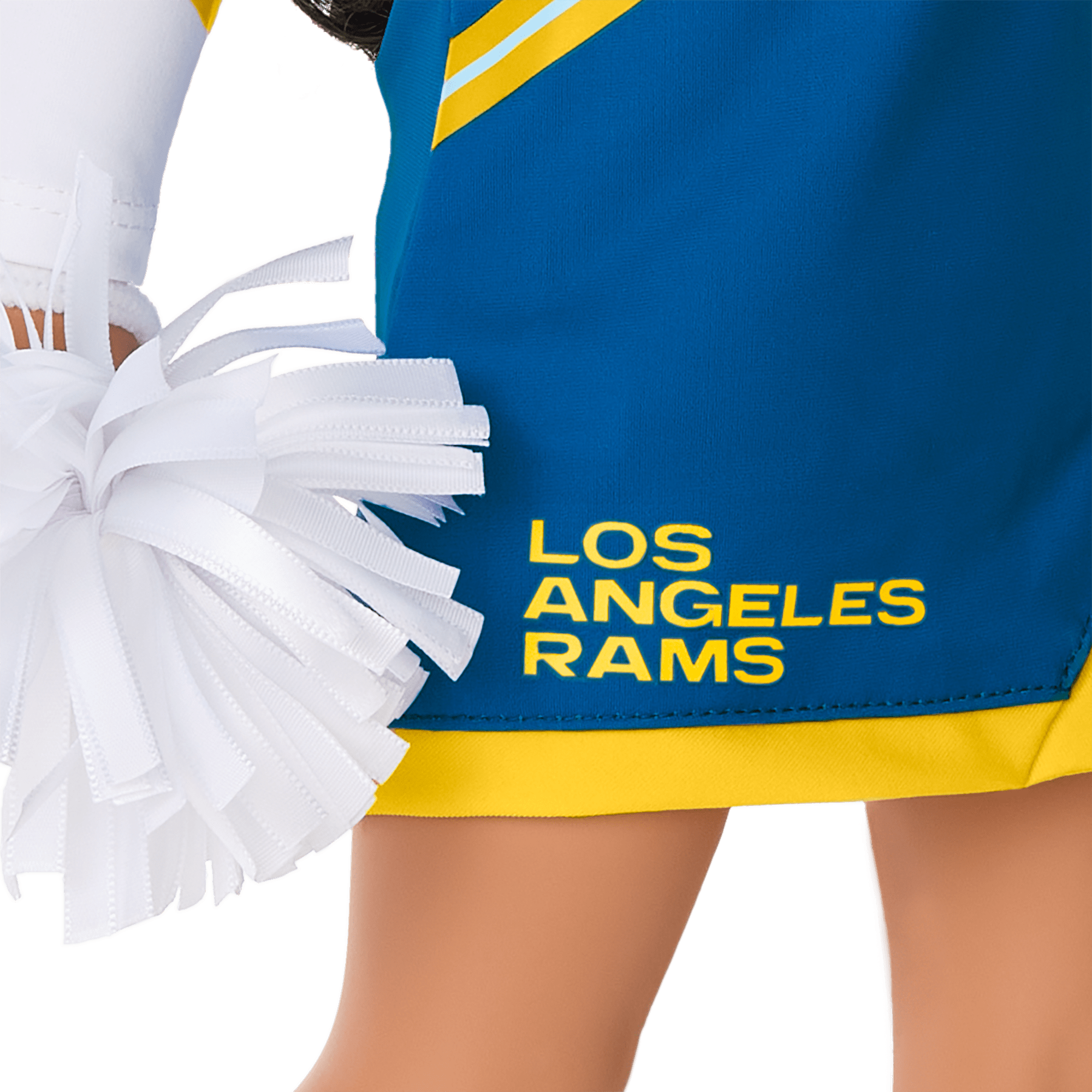 NFL Los Angeles Rams Cheer Uniform for Dolls